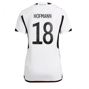 Německo Jonas Hofmann #18 Dámské Domácí Dres MS 2022 Krátký Rukáv